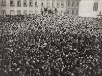 Prisega prilikom raskida svih državno-pravnih veza sa Austro-Ugarskom od strane Hravtskog sabora i proglašenja Države SHS (29.10.1918.-01.12.1918.), Trg sv. Marka, 29.10.1918